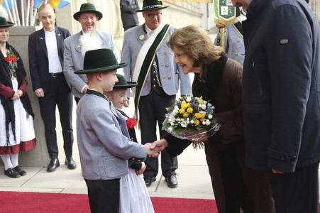 Besuch von Königin Silvia von Schweden in München