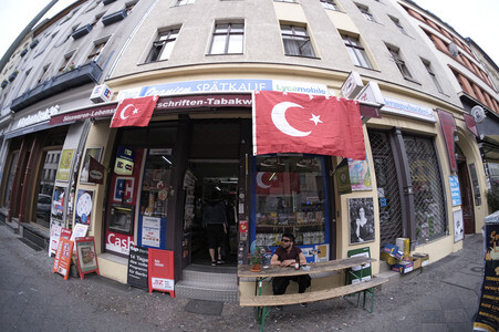 UEFA-Fußball-Europameisterschaft 2016 Spiel Türkei gegen Kroation in Berlin