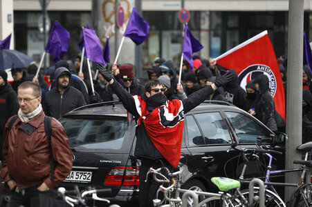 Demonstrationen gegen den AfD Bundesparteitag in Köln