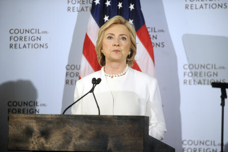 Anti-Terror Rede von Hillary Clinton in New York
