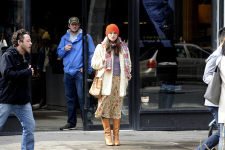 Dreharbeiten zu 'Collateral Beauty' in New York