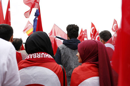 Erdogan-Demo in Köln