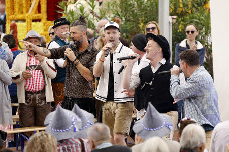 TV-Show 'ZDF-Fernsehgarten' in Mainz