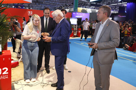 Der Bundespräsident auf der Gamescom 2026 in Köln