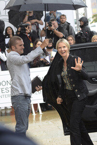 Ankunft auf dem San Sebastian Film Festival 2016