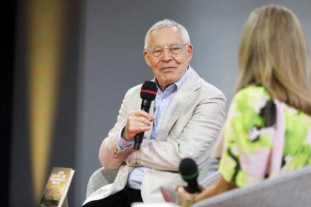 Karl Schlögel auf der Frankfurter Buchmesse 2025 in Frankfurt