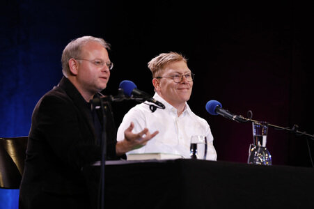Jón Gnarr auf der lit.Cologne 2017 in Köln