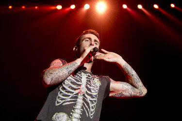 Konzert von Maroon 5 in Madrid