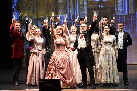 Musicalaufführung 'Das Phantom der Oper' in München