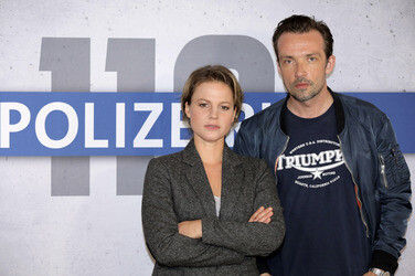 Das neue 'Polizeiruf 110'-Team des rbb in Berlin