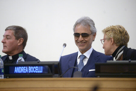 Andrea Bocelli Foundation Sitzung bei der UN in New York
