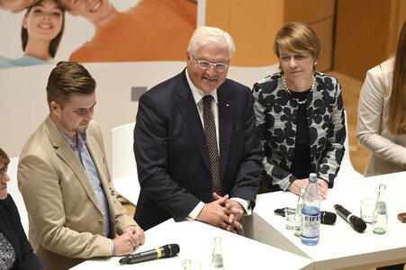Podiumsdiskussion mit Frank-Walter Steinmeier in Brühl