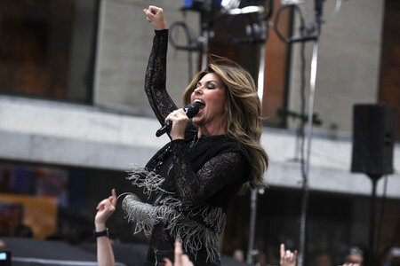 Konzert von Shania Twain in New York