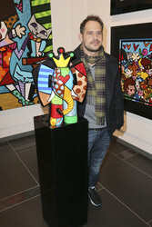Romero Britto Ausstellungseröffnung, Hamburg