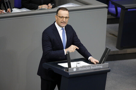 27. Sitzung des Deutschen Bundestages in Berlin