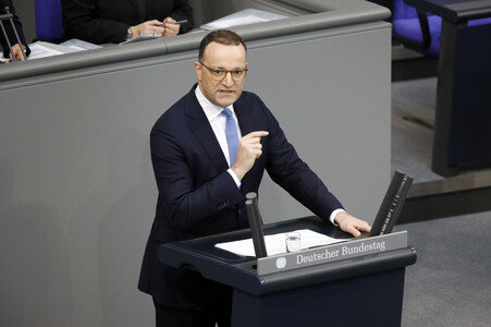 27. Sitzung des Deutschen Bundestages in Berlin