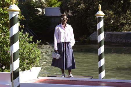 Ankunft von Alice Diop am Hotel Excelsior, Internationale Filmfestspiele von Venedig 2025