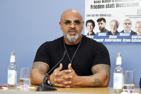 Pressekonferenz zur Friedenskundgebung am 13. September in Berlin