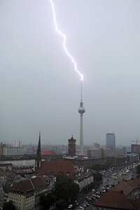 Gewitter in Berlin