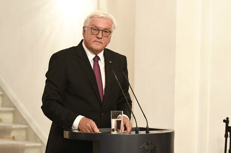 Gesprächsrunde in der Villa Hammerschmidt in Bonn