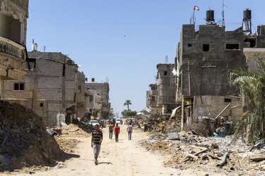 Khuza'a im Gazastreifen