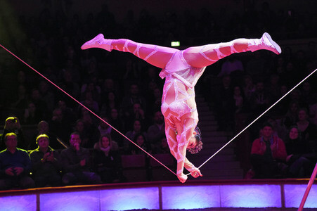 Premiere 3. Winterprogramm 2018 des Circus Krone in München