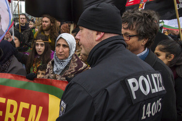 Demonstration gegen PKK Verbot, Berlin