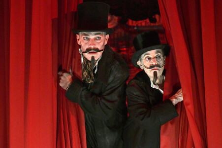 Theaterprobe 'Sauerkohl und Missetaten' in Berlin