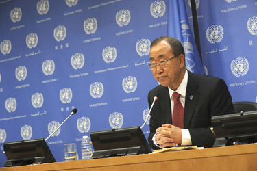 UN End-of-Year Pressekonferenz, New York