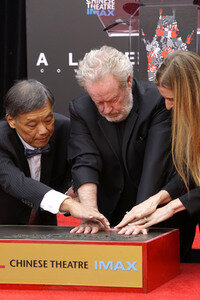 Hand and Footprint Ceremony mit Ridley Scott in Los Angeles