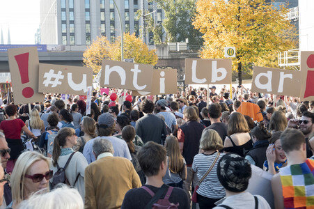 Demonstration 'Unteilbar' in Berlin