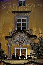 'Die Schwarzen Brüder' Pressetermin, Bückeburg