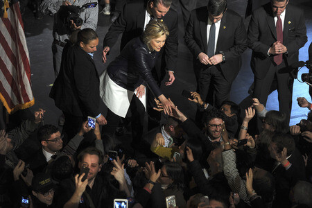Hillary Clinton in New York