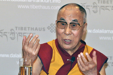 Dalai Lama Pressekonferenz , Frankfurt