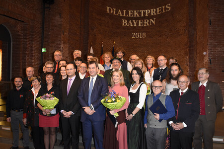 Dialektpreis Bayern 2018 in München
