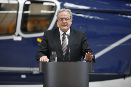 Indienststellung der Drohnenabwehreinheit der Bundespolizei in Ahrensfelde