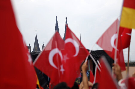 Erdogan-Demo in Köln