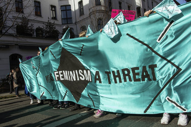 Weltfrauentag Demo, Berlin