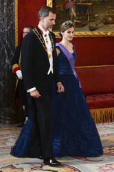 Gala Dinner zu Ehren des peruanischen Präsidenten Humala in Madrid