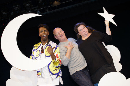 Fototermin zur Operette 'Frau Luna' in Berlin
