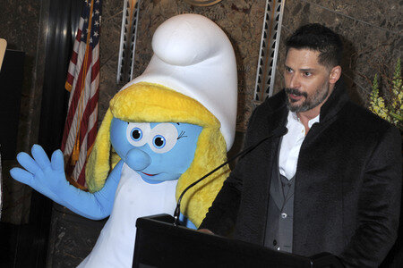 Empire State Building Lighting Ceremony zum 'International Day of Happiness' in New York