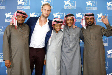 'Theeb' Photocall, Biennale 2014