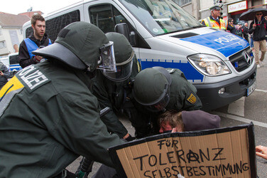 Bildungsplan-Demos in Stuttgart