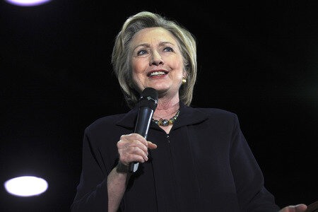 Walkampfrede von Hillary Clinton in New Jersey
