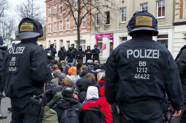 'Cottbus nazifrei' Demonstration, Cottbus