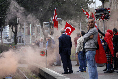 Erdogan-Demo in Köln