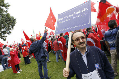 Erdogan-Demo in Köln