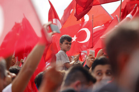 Erdogan-Demo in Köln