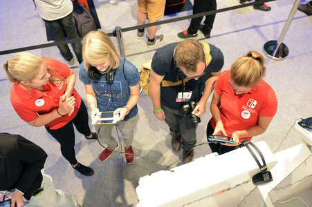 Computerspielmesse Gamescom 2017 in Köln