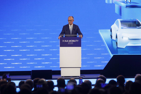 Eröffnung der Automesse IAA Mobility 2025 in München